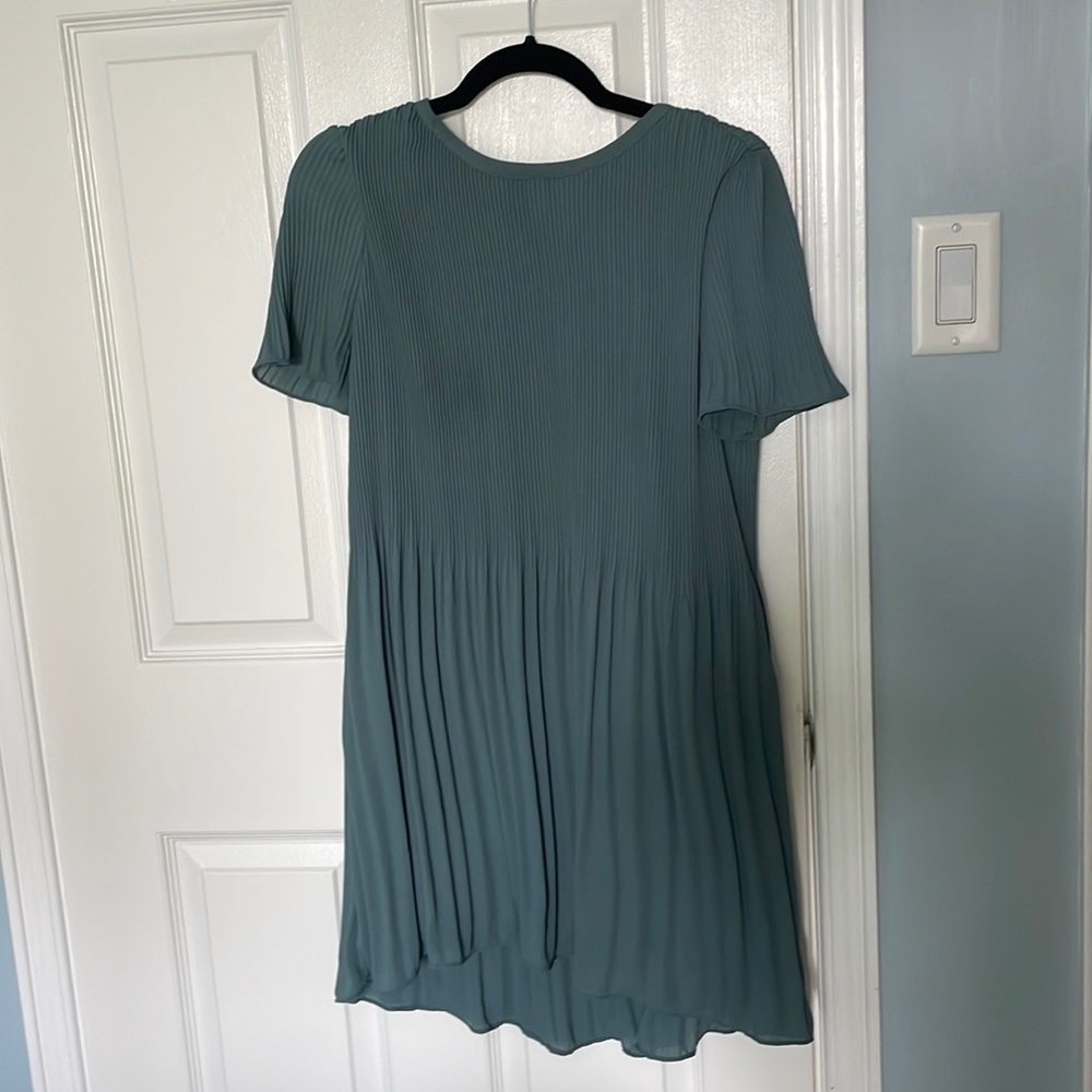 Pleated Oak and Fort Dress - S